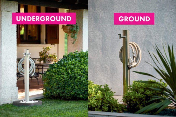 La magia di Aquapoint modelli Ground e Underground per l’irrigazione outdoor